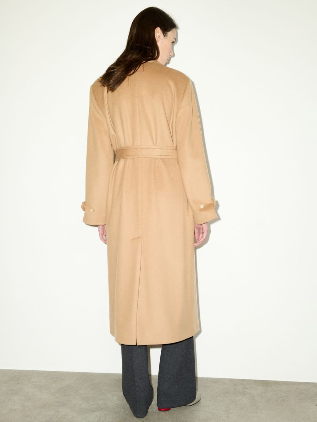 Cappotto midi in drap di lana | Max&Co Cappotto midi in drap di lana - vista alternativa - 22 | Max&Co