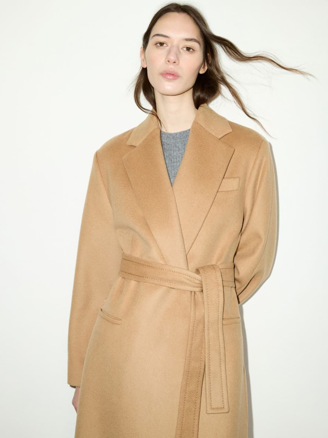 Cappotto midi in drap di lana | Max&Co Cappotto midi in drap di lana - vista alternativa - 22 | Max&Co