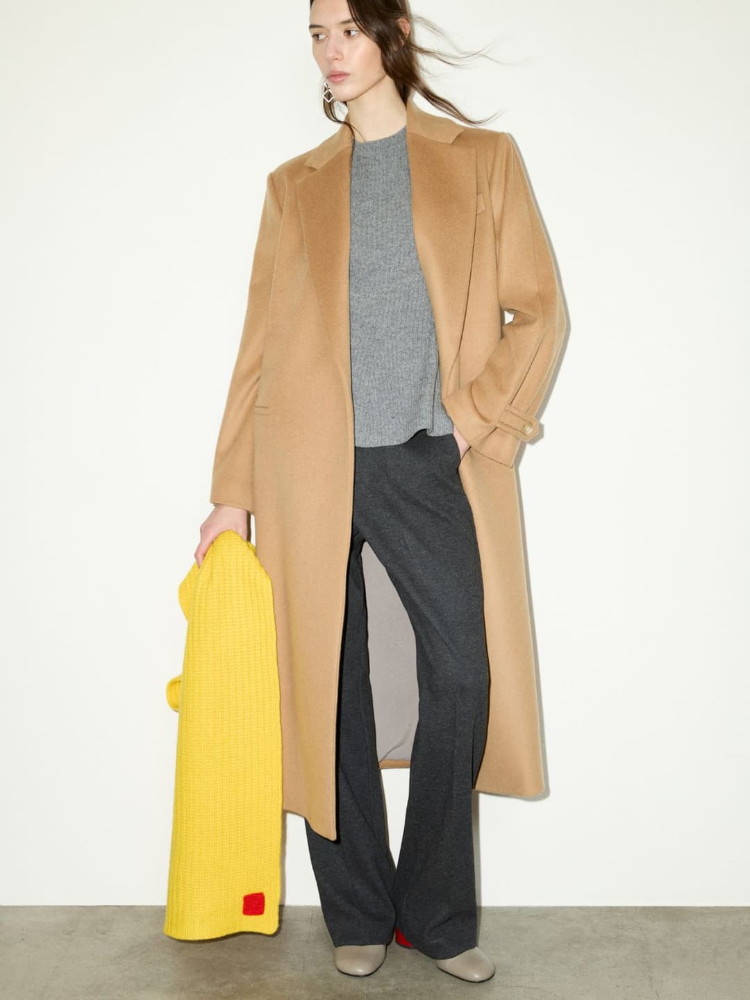 Cappotto midi in drap di lana | Max&Co Cappotto midi in drap di lana - vista alternativa - 22 | Max&Co