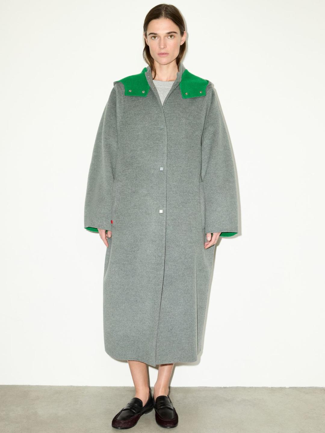Cappotto oversize in lana double | Max&Co Cappotto oversize in lana double - vista alternativa - 0 | Max&Co
