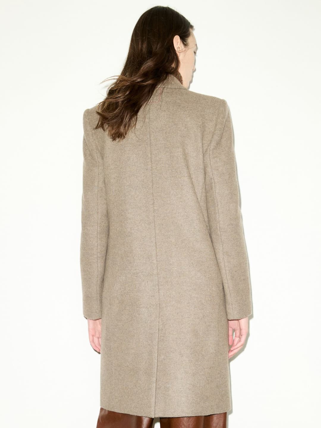 Cappotto monopetto in panno | Max&Co Cappotto monopetto in panno - vista alternativa - 0 | Max&Co