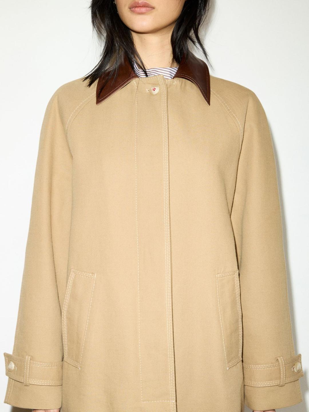 Trench in cotone antigoccia | Max&Co Trench in cotone antigoccia - vista alternativa - 7 | Max&Co