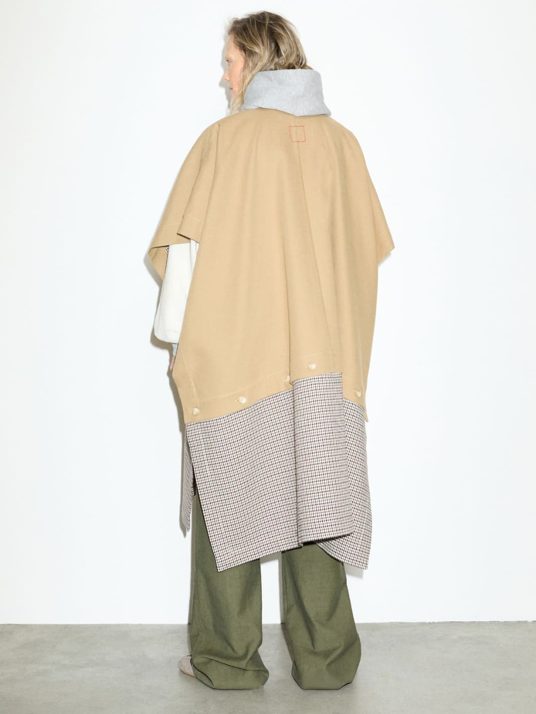 Poncho double face scomponibile | Max&Co Poncho double face scomponibile - vista alternativa - 9 | Max&Co