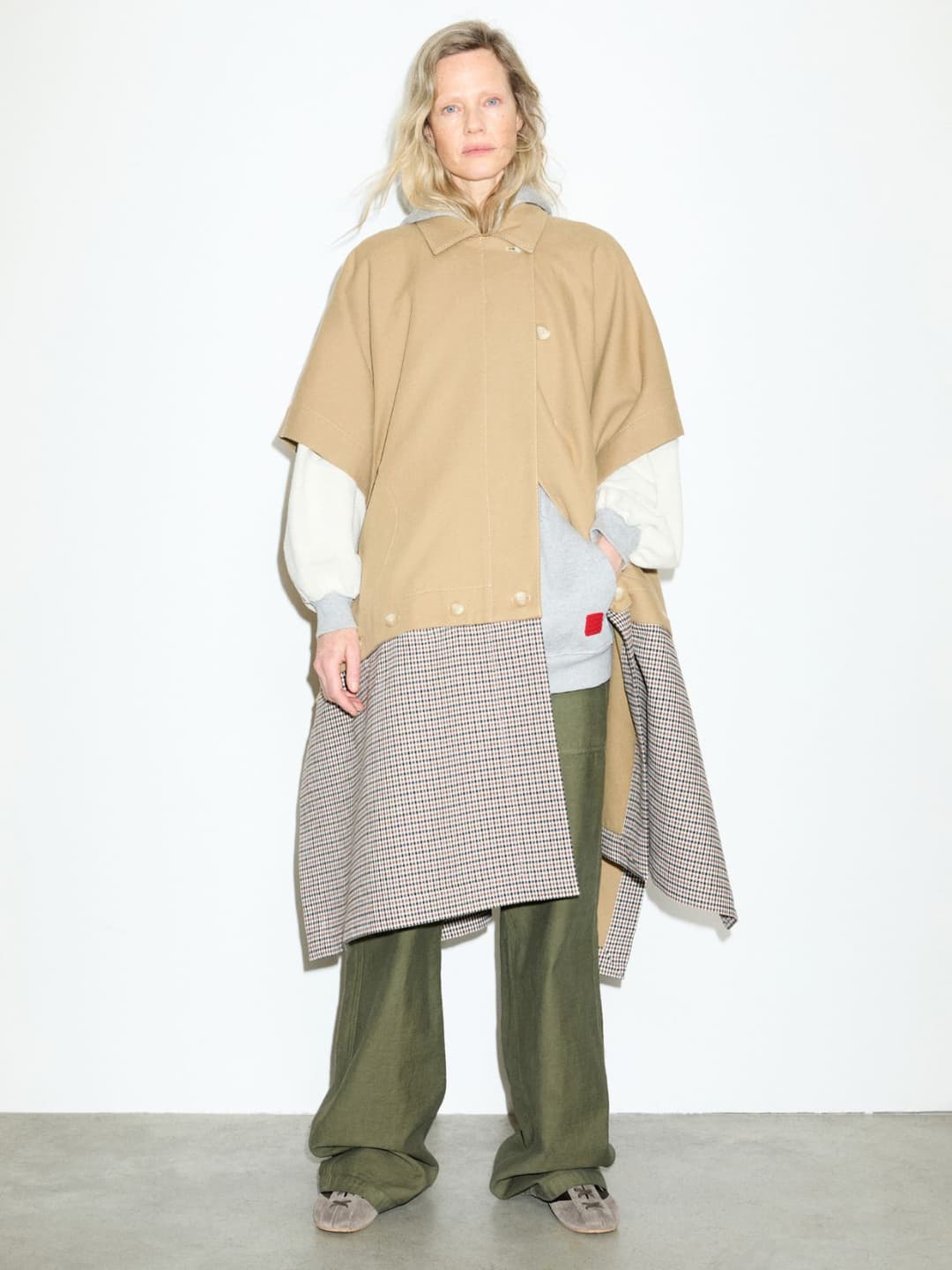 Poncho double face scomponibile | Max&Co Poncho double face scomponibile - vista alternativa - 9 | Max&Co