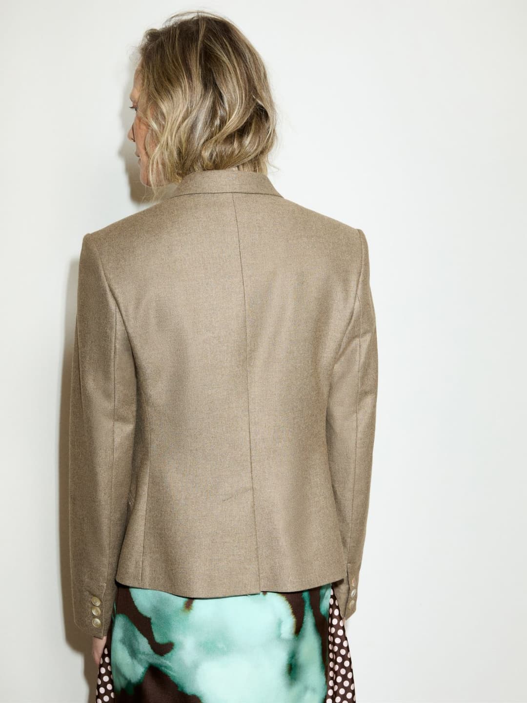 Blazer slim in flanella | Max&Co Blazer slim in flanella - vista alternativa - 9 | Max&Co