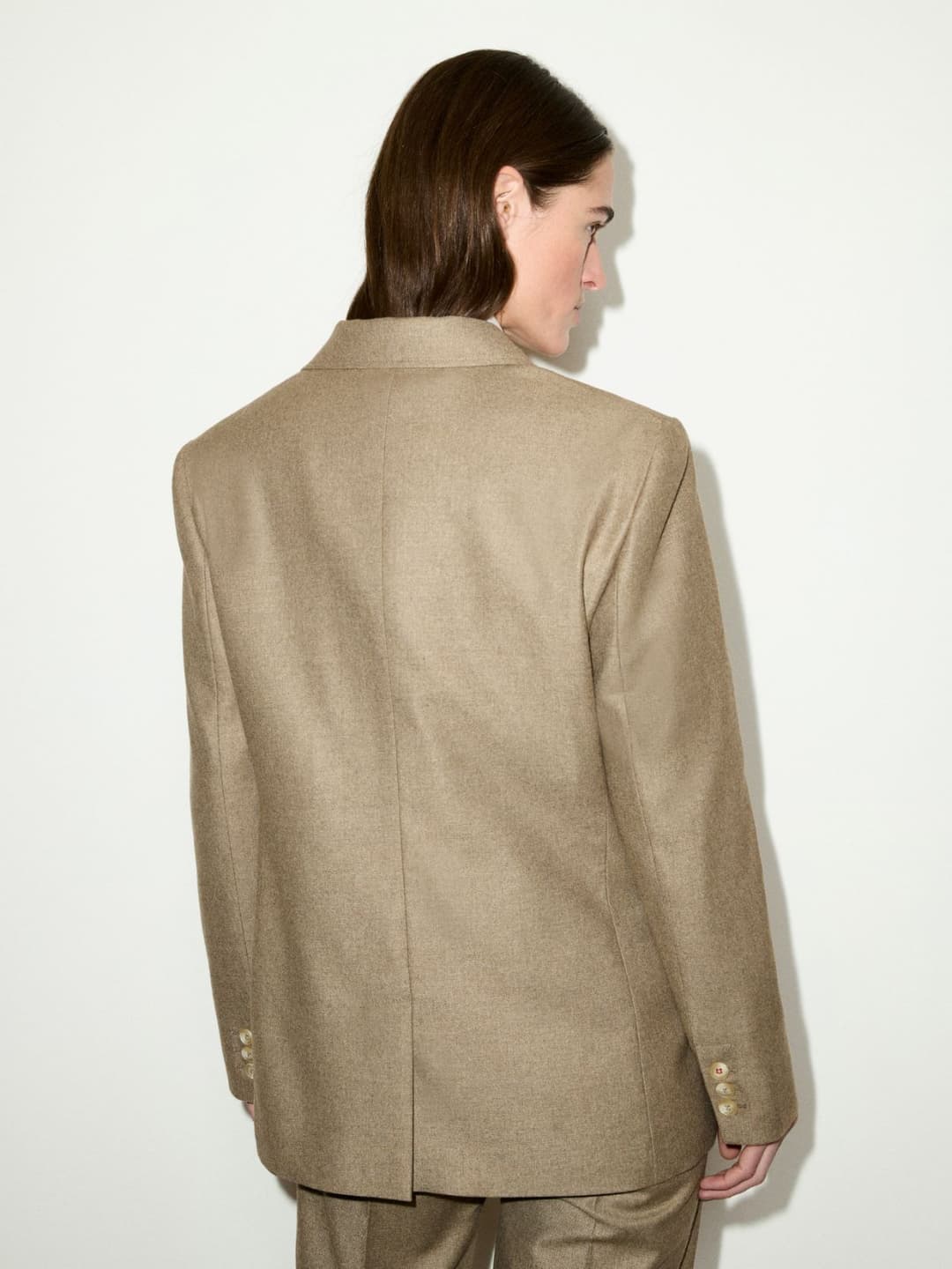 Blazer doppiopetto in flanella | Max&Co Blazer doppiopetto in flanella - vista alternativa - 16 | Max&Co
