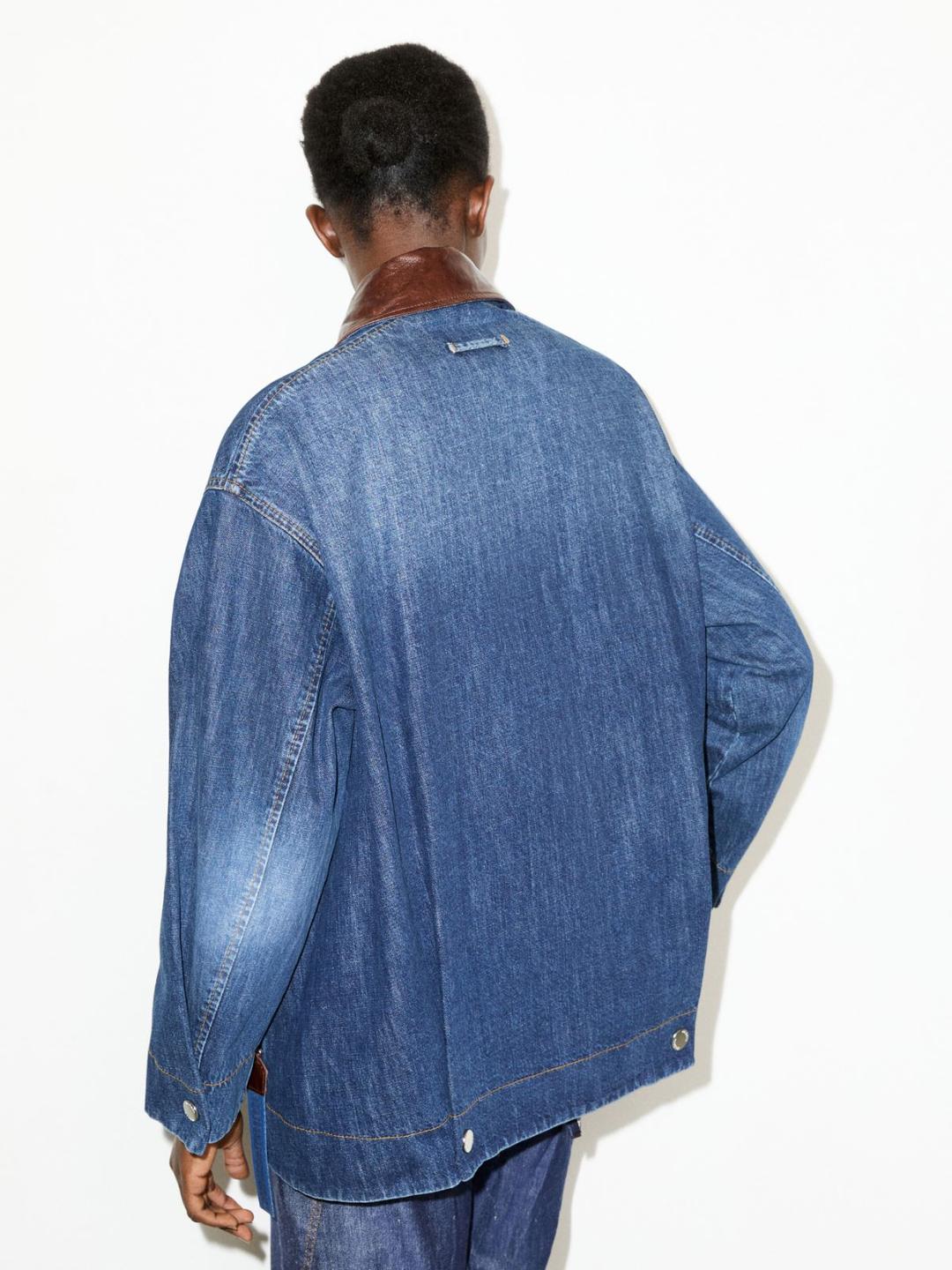 Giacca camicia in denim | Max&Co Giacca camicia in denim - vista alternativa - 2 | Max&Co
