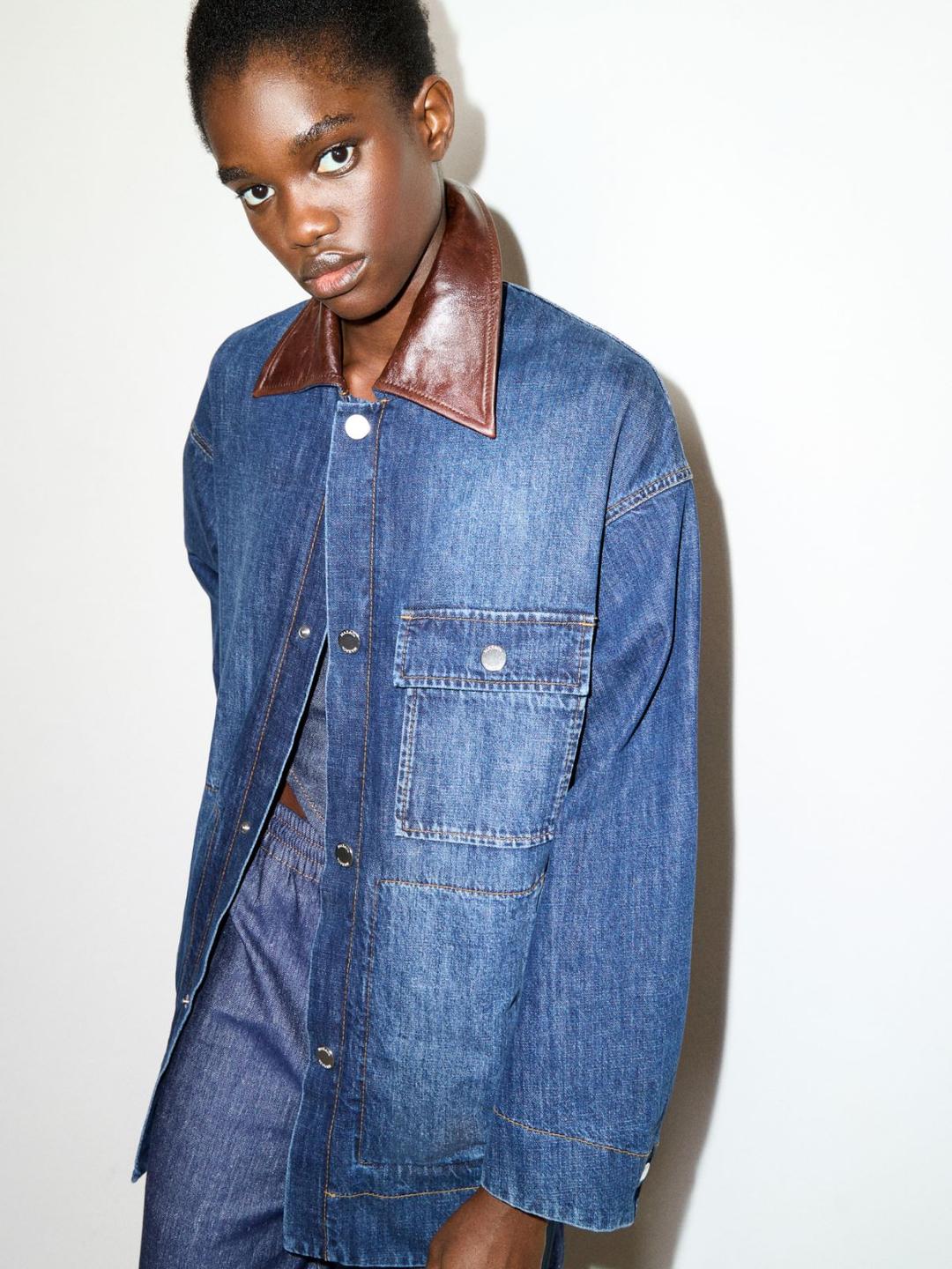 Giacca camicia in denim | Max&Co Giacca camicia in denim - vista alternativa - 2 | Max&Co