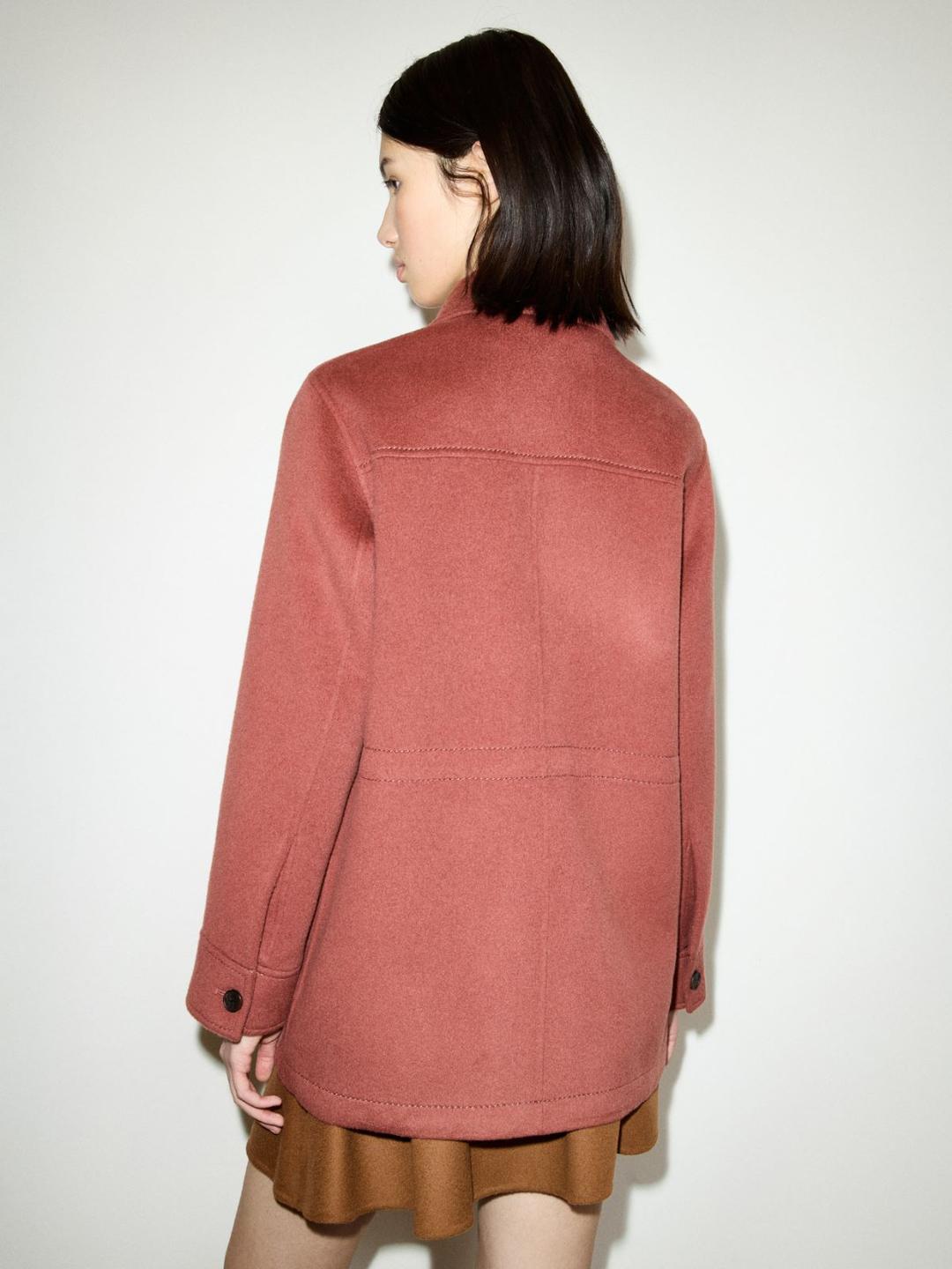 Field jacket in lana double | Max&Co Field jacket in lana double - vista alternativa - 16 | Max&Co