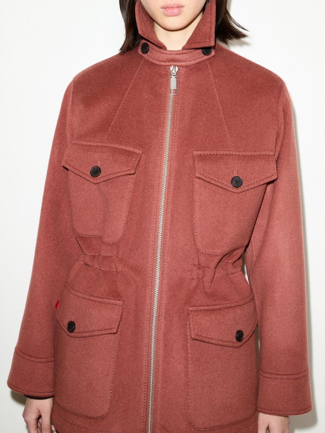 Field jacket in lana double | Max&Co Field jacket in lana double - vista alternativa - 16 | Max&Co