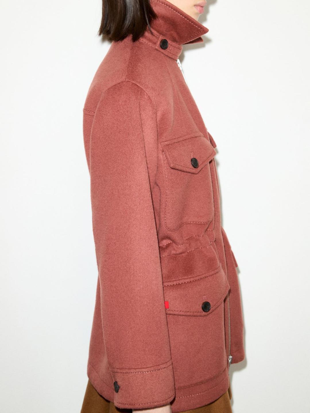 Field jacket in lana double | Max&Co Field jacket in lana double - vista alternativa - 16 | Max&Co