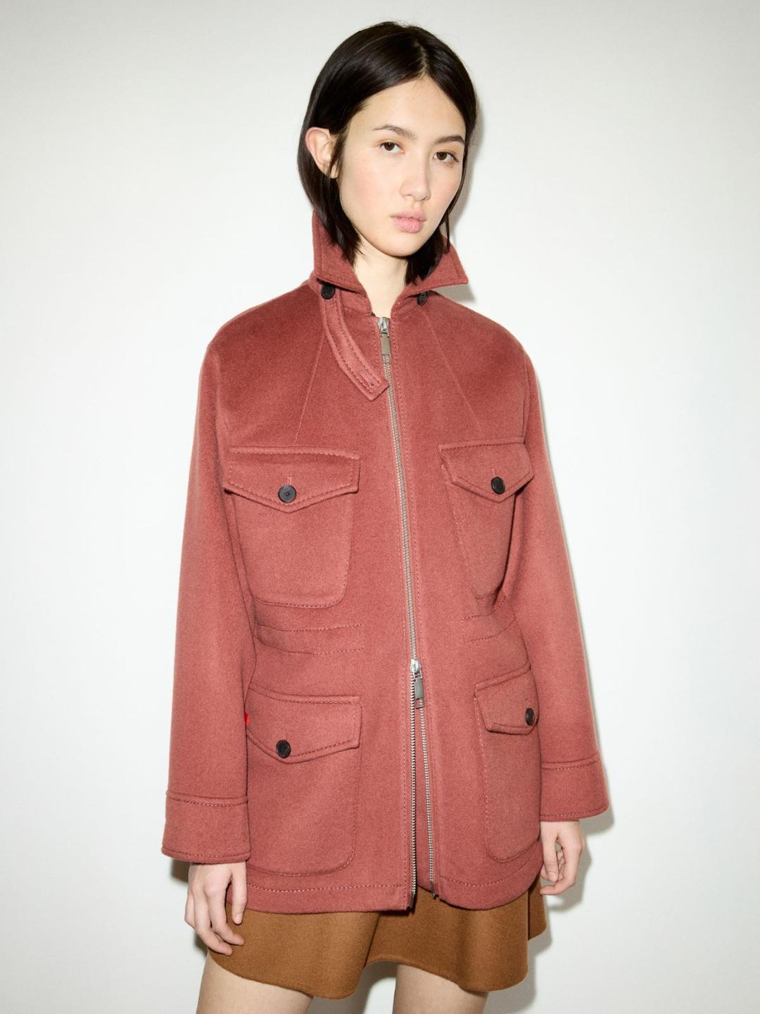 Field jacket in lana double | Max&Co Field jacket in lana double - vista alternativa - 16 | Max&Co
