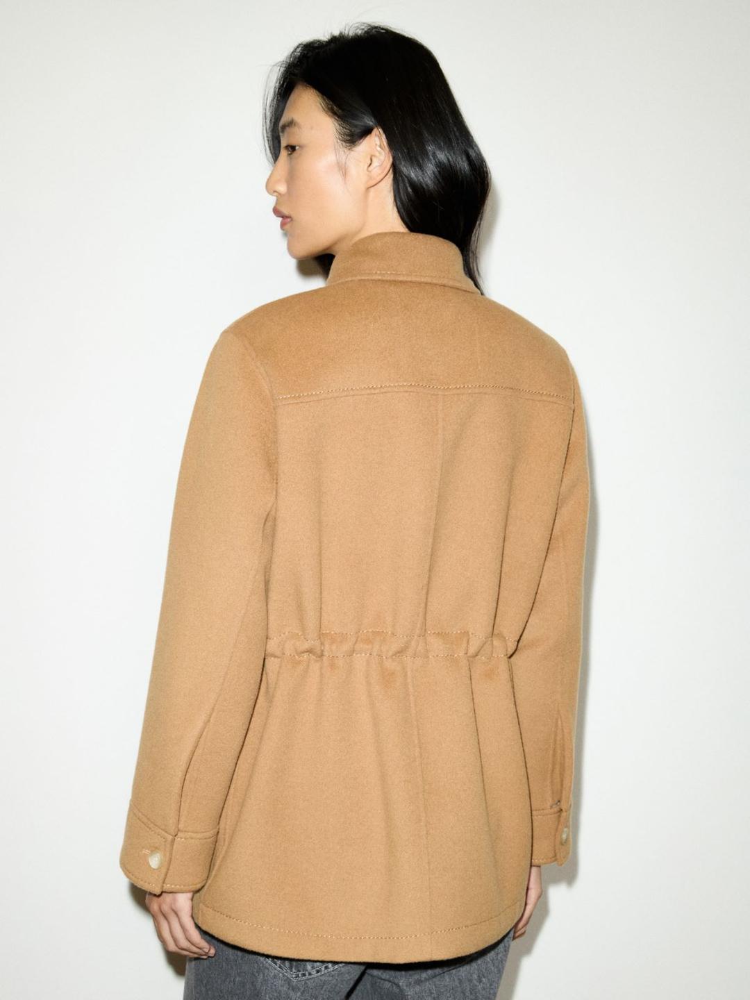 Field jacket in lana double | Max&Co Field jacket in lana double - vista alternativa - 17 | Max&Co