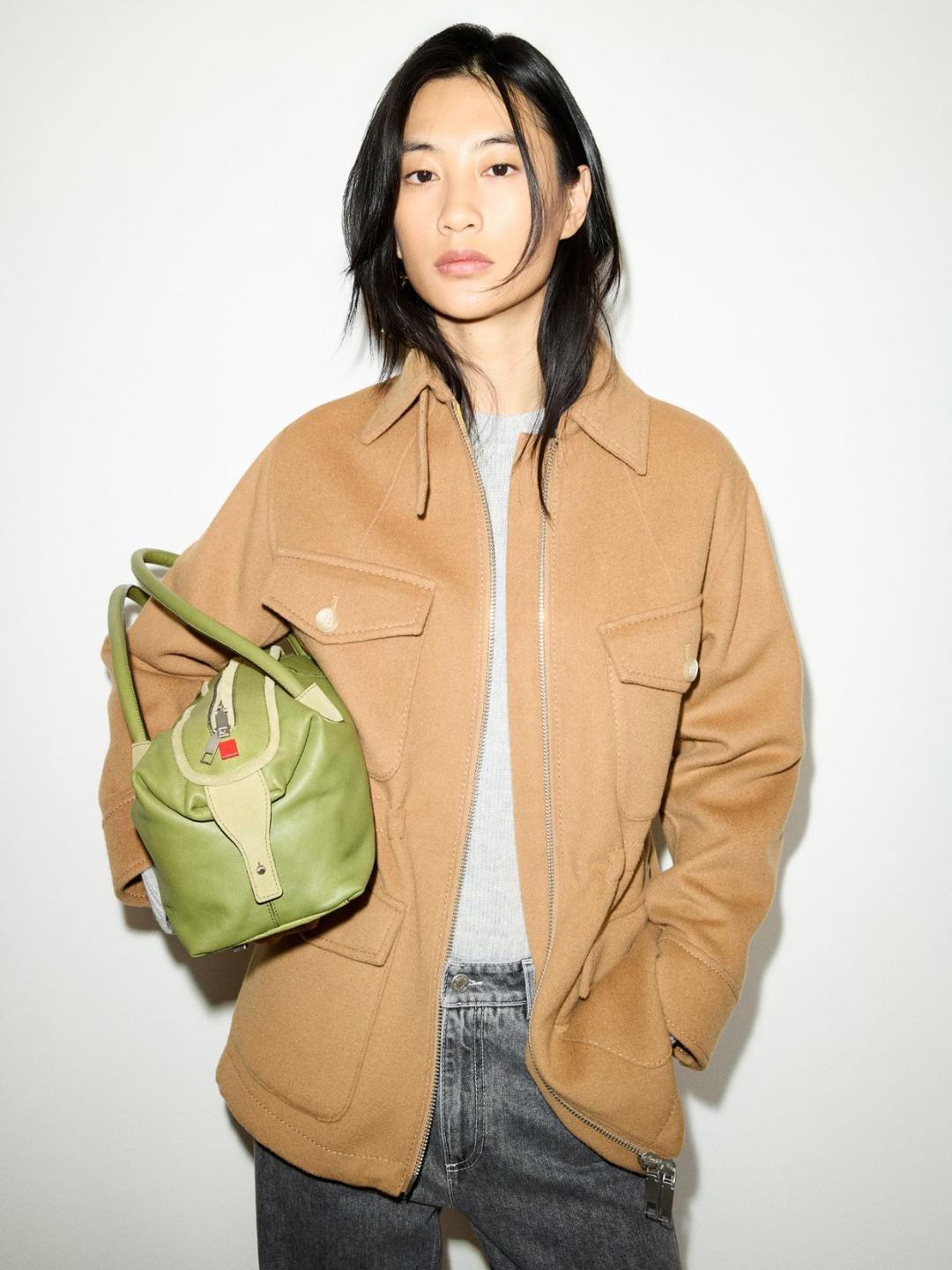 Field jacket in lana double | Max&Co Field jacket in lana double - vista alternativa - 17 | Max&Co