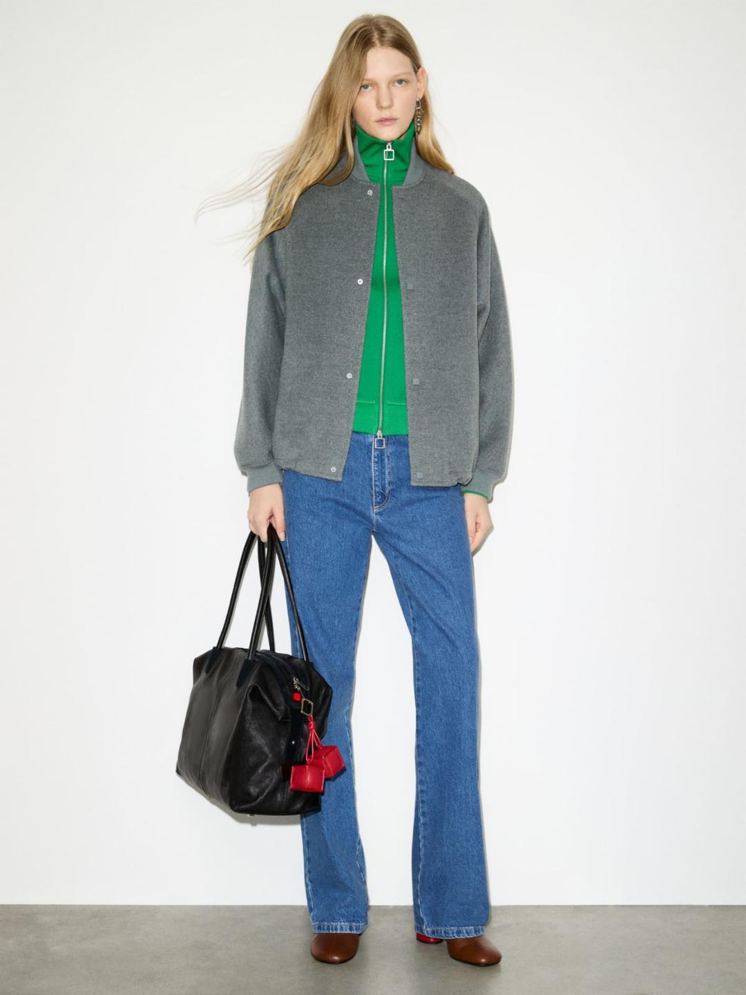 Bomber in lana double | Max&Co Bomber in lana double - vista alternativa - 2 | Max&Co
