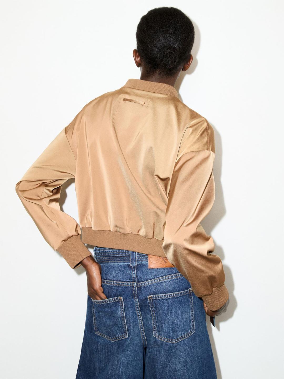 Bomber in raso antigoccia | Max&Co Bomber in raso antigoccia - vista alternativa - 21 | Max&Co