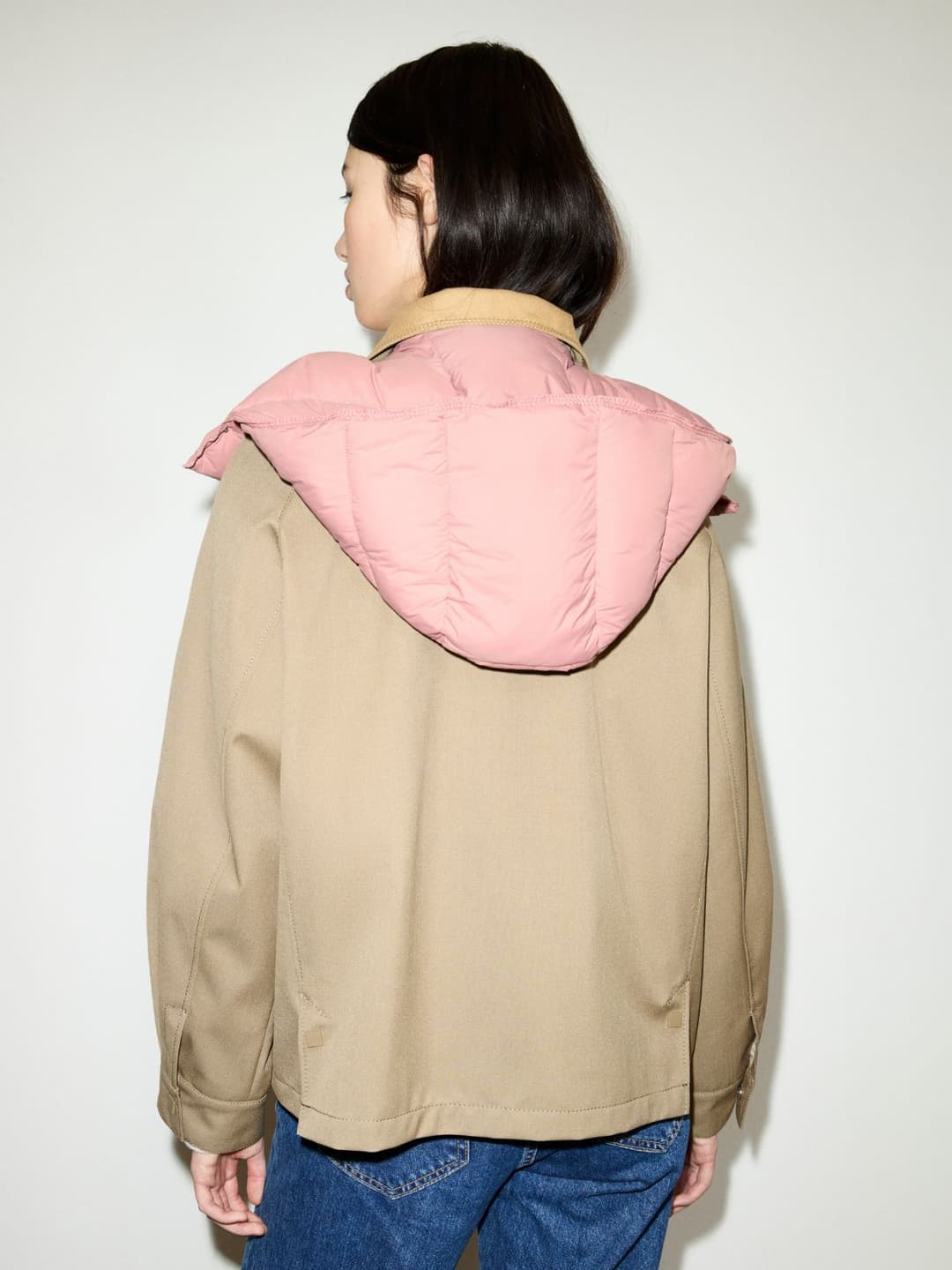 Barn jacket in gabardine | Max&Co Barn jacket in gabardine - vista alternativa - 10 | Max&Co