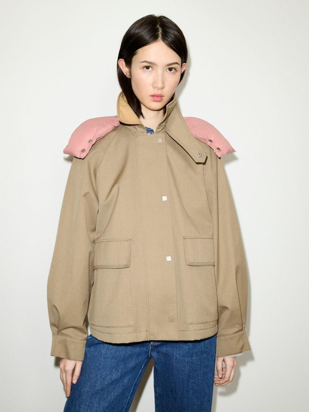 Barn jacket in gabardine | Max&Co Barn jacket in gabardine - vista alternativa - 10 | Max&Co