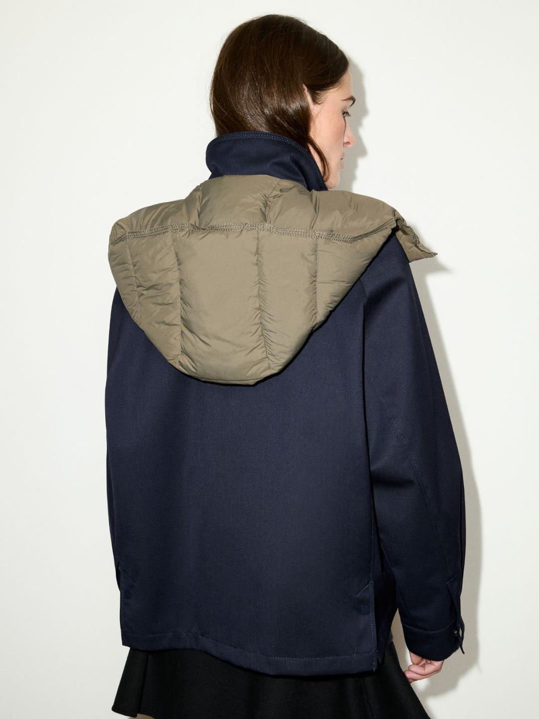 Barn jacket in gabardine | Max&Co Barn jacket in gabardine - vista alternativa - 7 | Max&Co