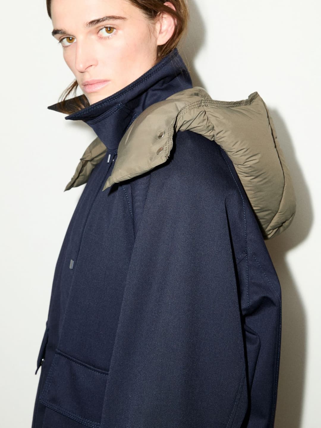 Barn jacket in gabardine | Max&Co Barn jacket in gabardine - vista alternativa - 7 | Max&Co