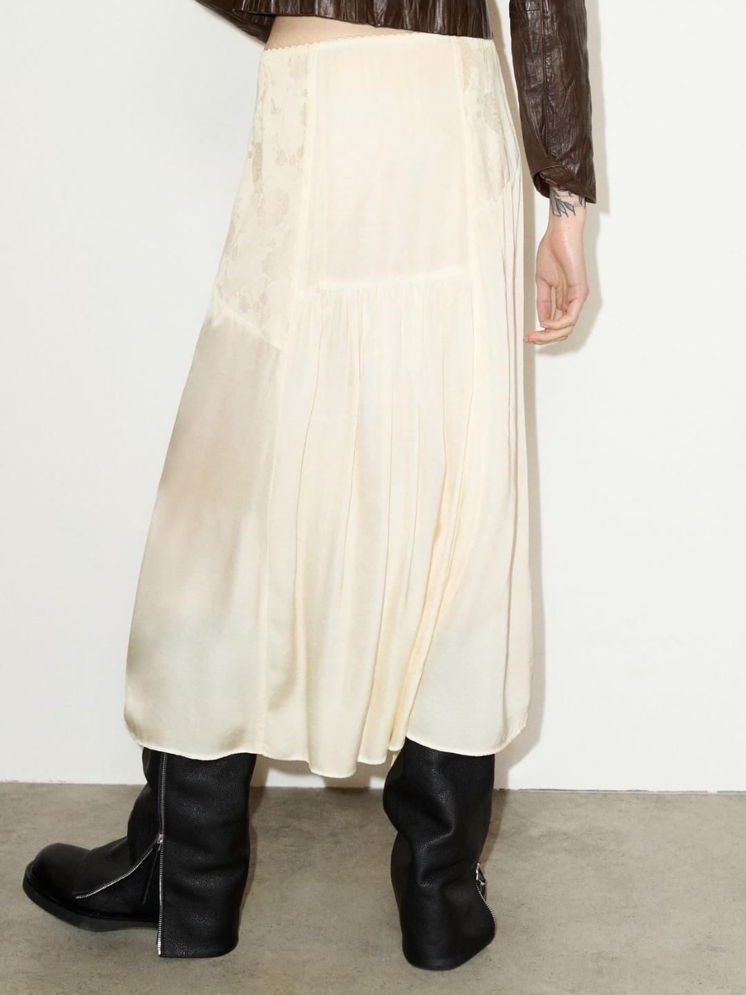 Gonna con intarsi in pizzo | Max&Co Gonna con intarsi in pizzo - vista alternativa - 26 | Max&Co