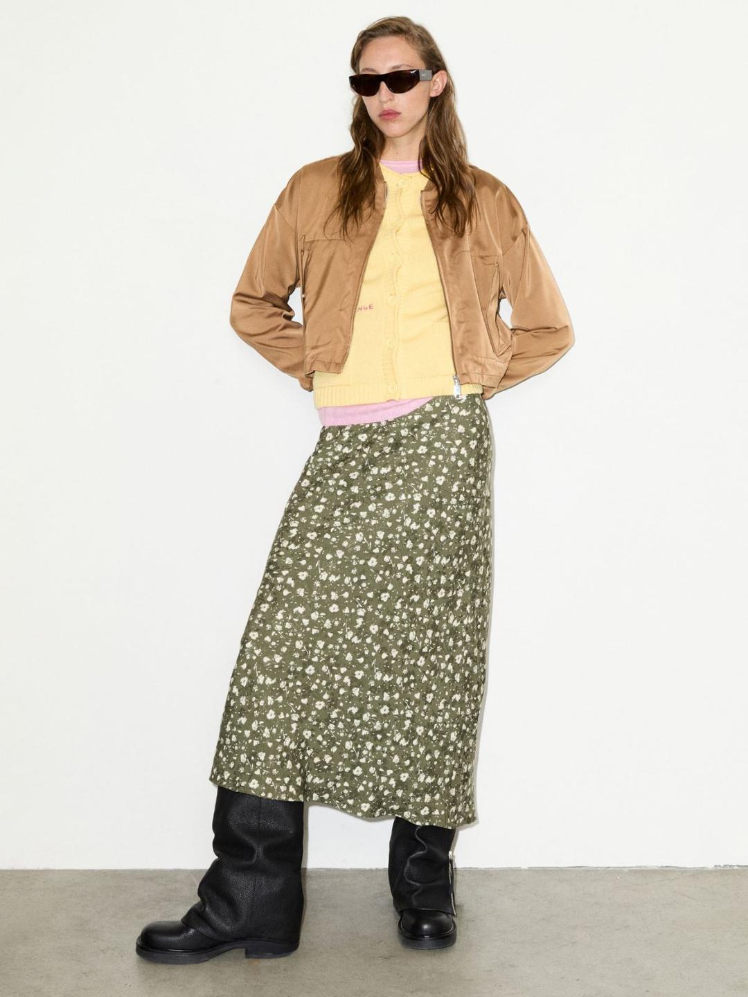 Gonna midi in tessuto jacquard | Max&Co Gonna midi in tessuto jacquard - vista alternativa - 23 | Max&Co