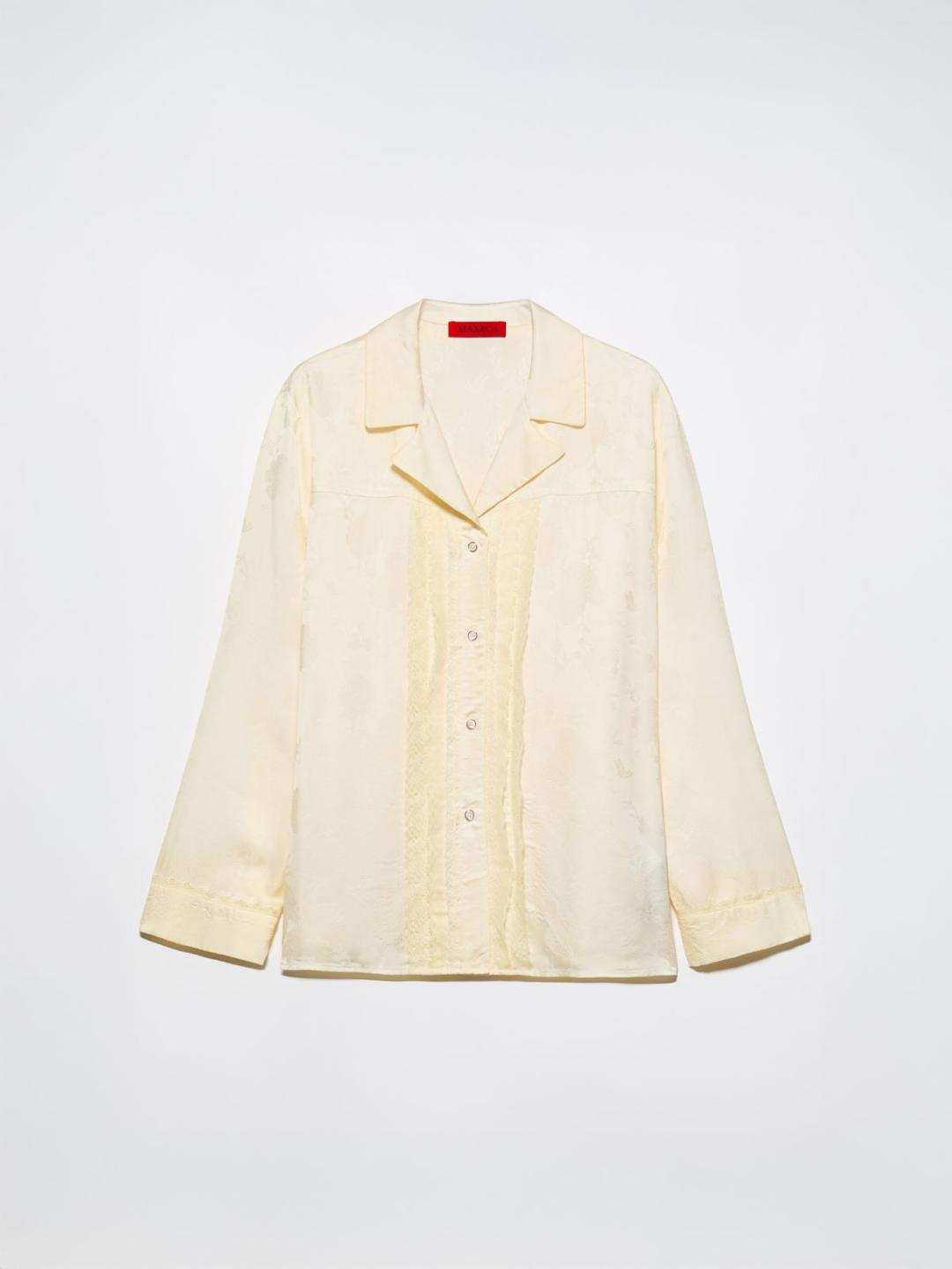Camicia jacquard con pizzo | Max&Co Camicia jacquard con pizzo | Max&Co