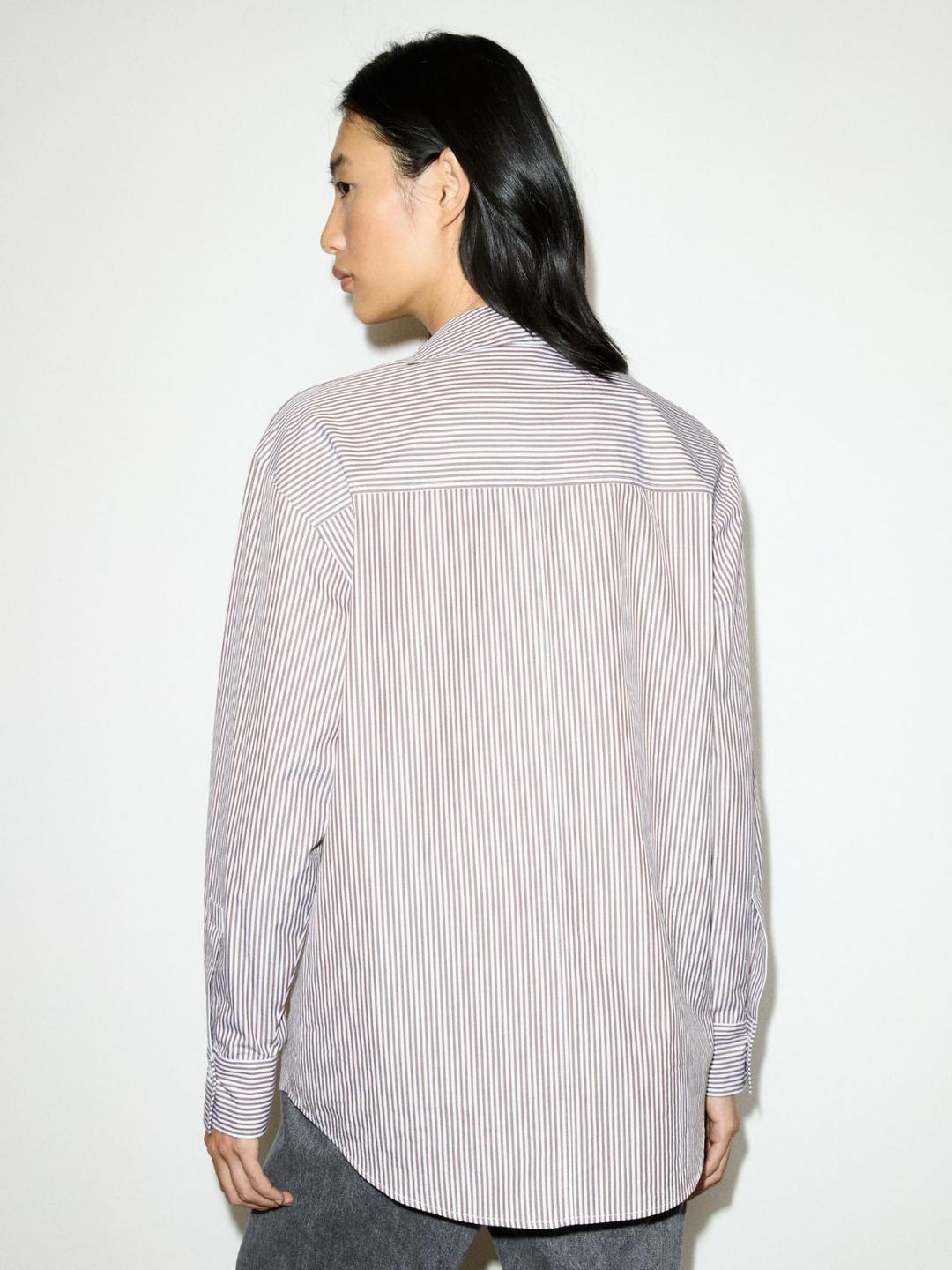 Blusa in popeline di cotone | Max&Co Blusa in popeline di cotone - vista alternativa - 4 | Max&Co