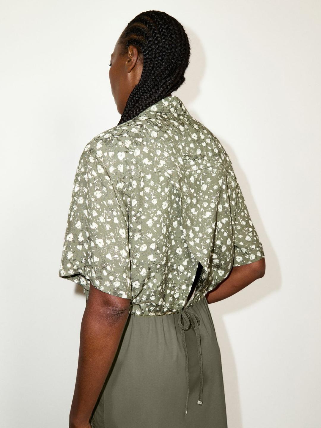 Camicia in tessuto jacquard | Max&Co Camicia in tessuto jacquard - vista alternativa - 28 | Max&Co
