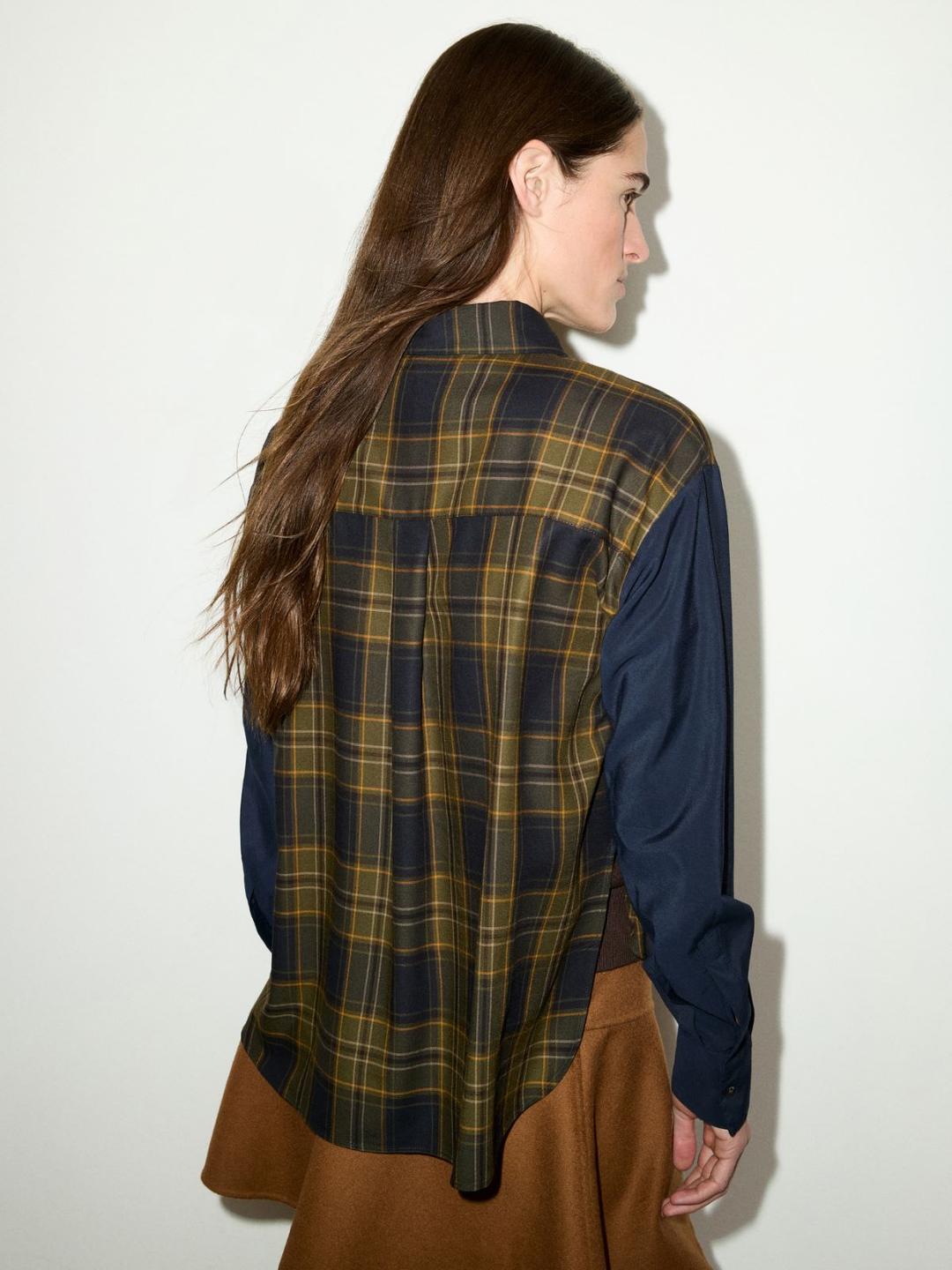 Camicia a disegno check | Max&Co Camicia a disegno check - vista alternativa - 11 | Max&Co