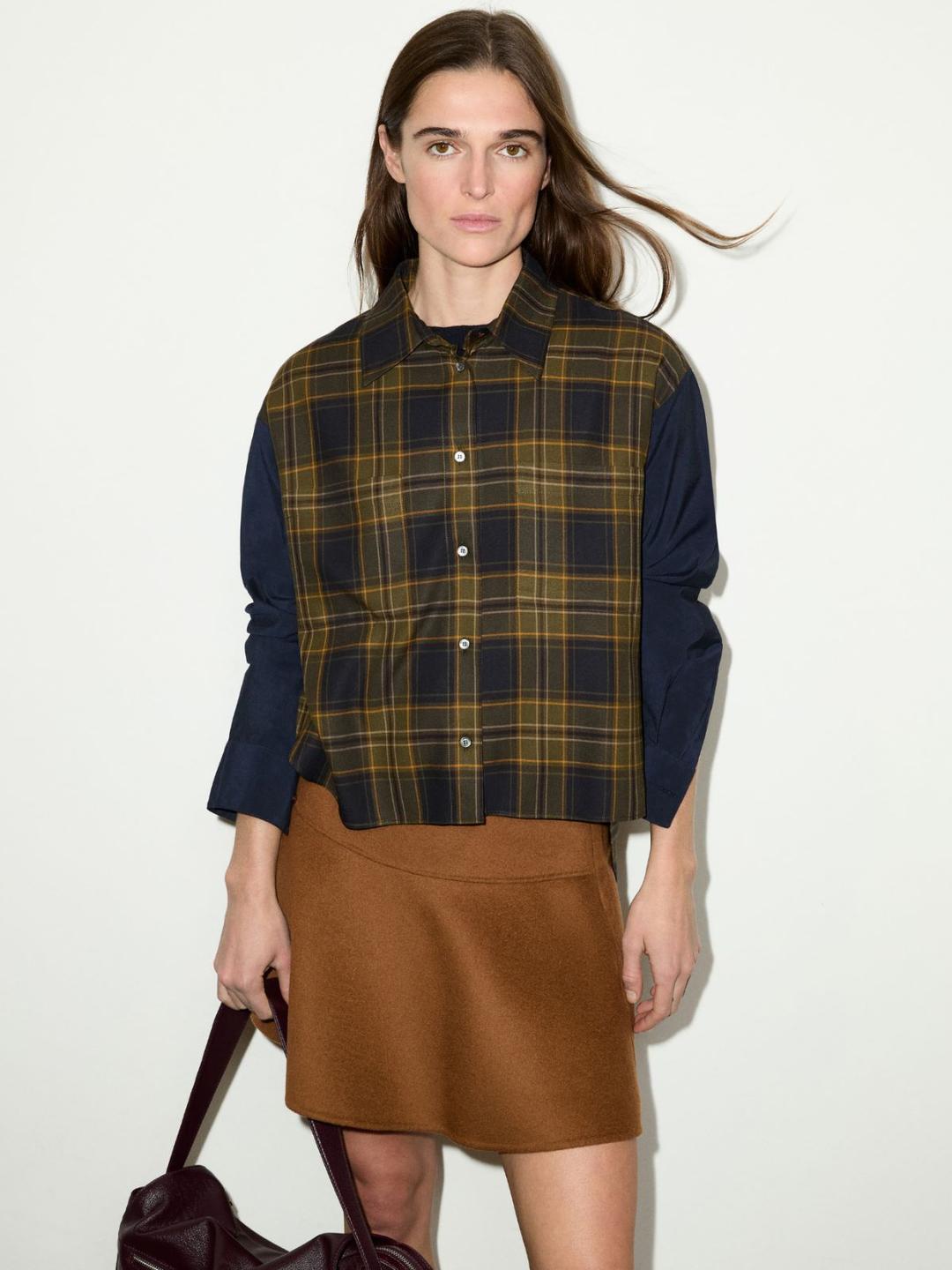 Camicia a disegno check | Max&Co Camicia a disegno check - vista alternativa - 11 | Max&Co