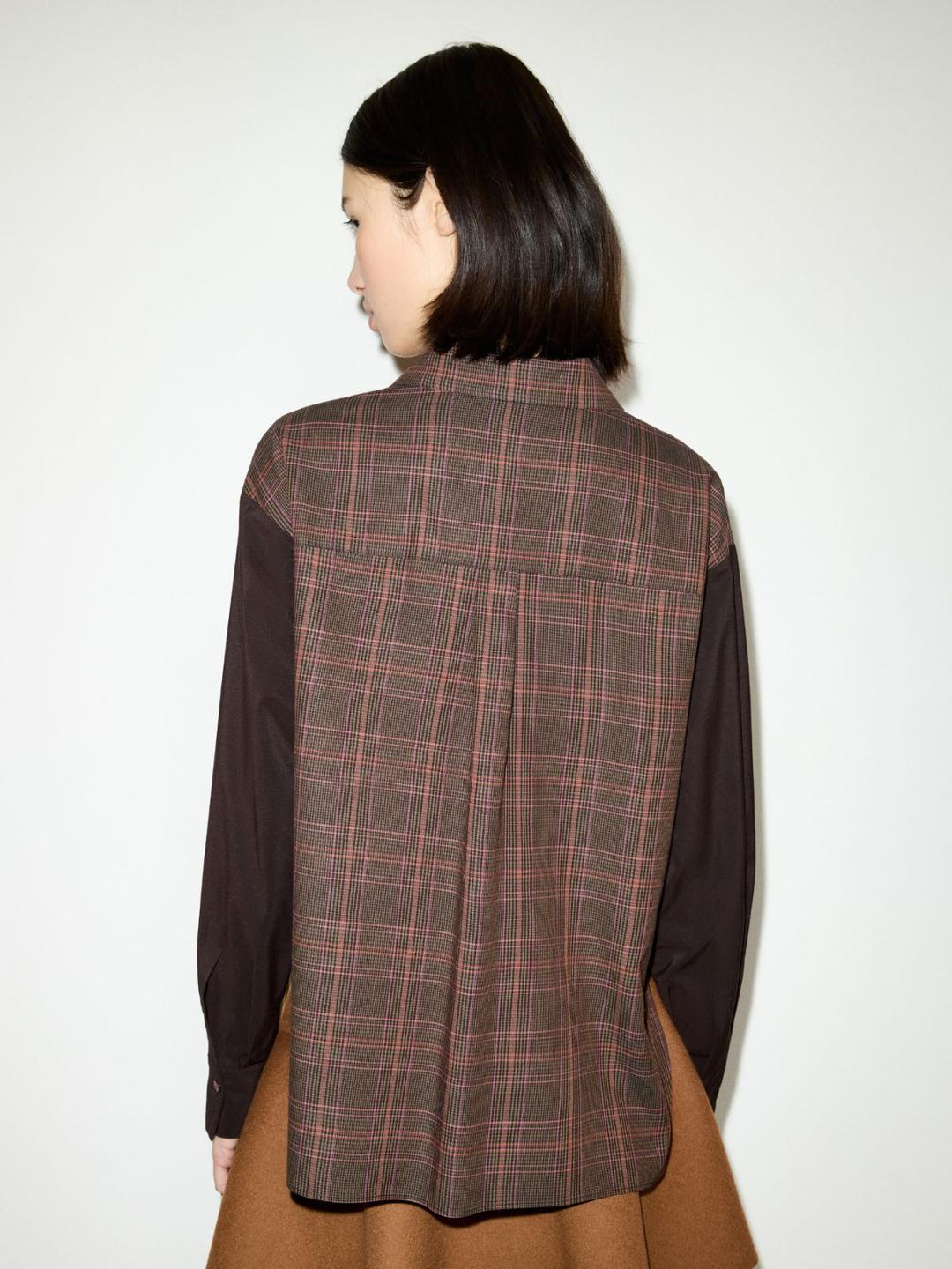 Camicia a disegno check | Max&Co Camicia a disegno check - vista alternativa - 12 | Max&Co