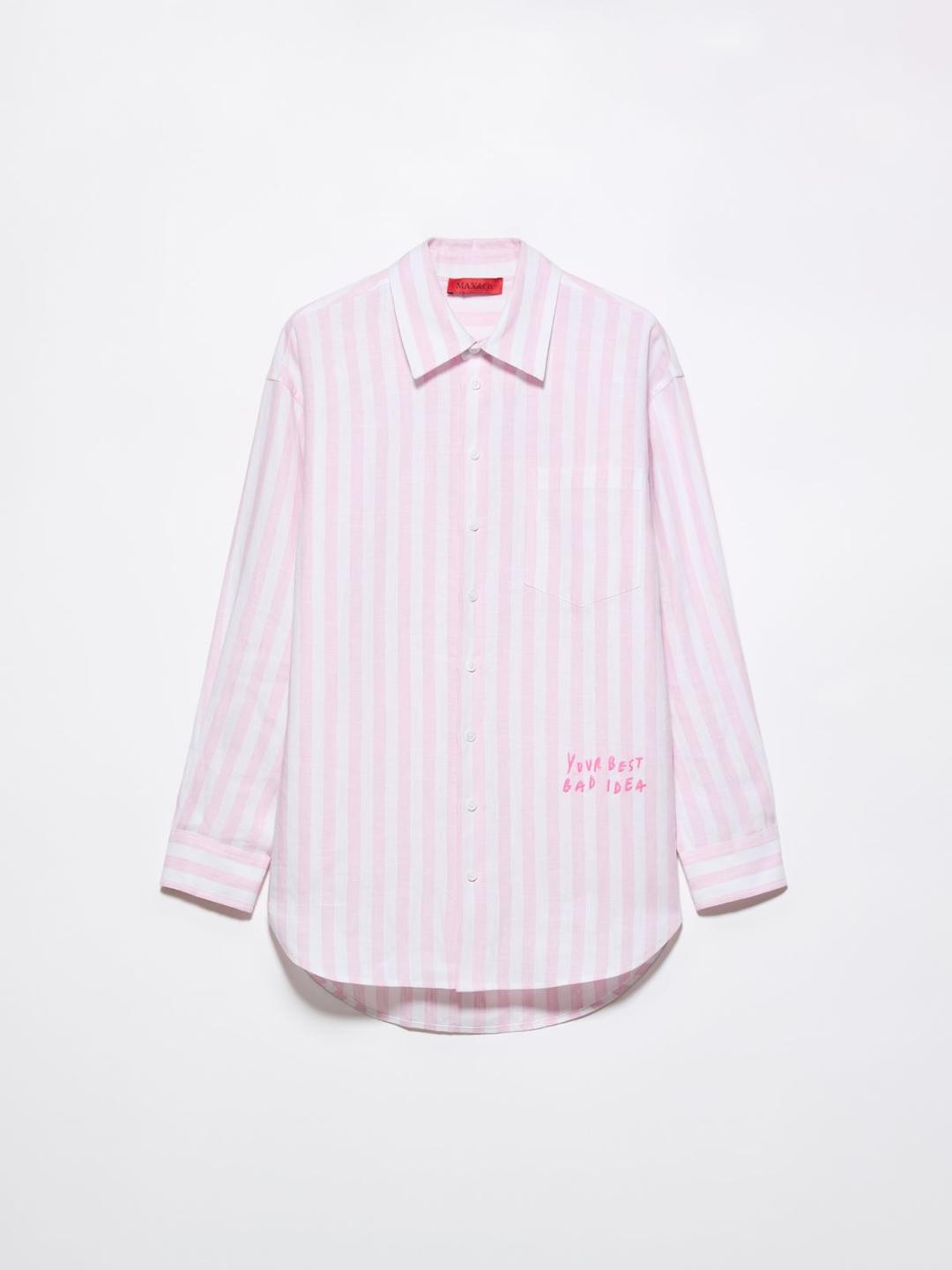 Camicia in lino con ricamo | Max&Co Camicia in lino con ricamo | Max&Co