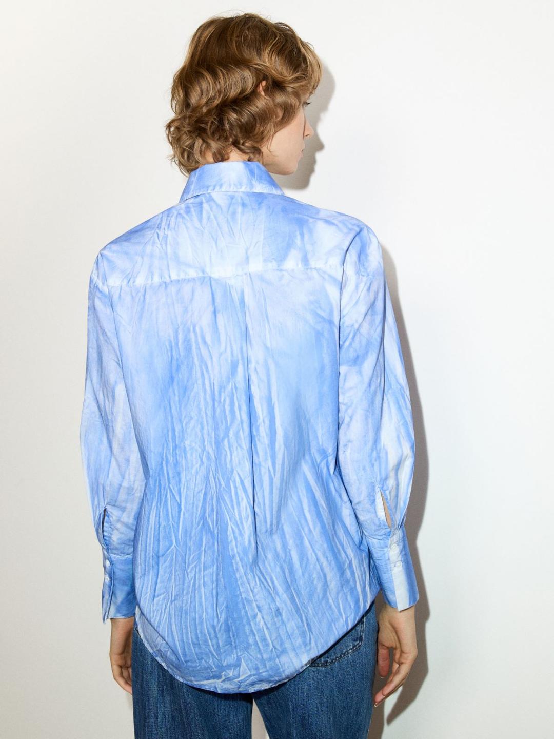 Camicia in popeline di cotone | Max&Co Camicia in popeline di cotone - vista alternativa - 30 | Max&Co