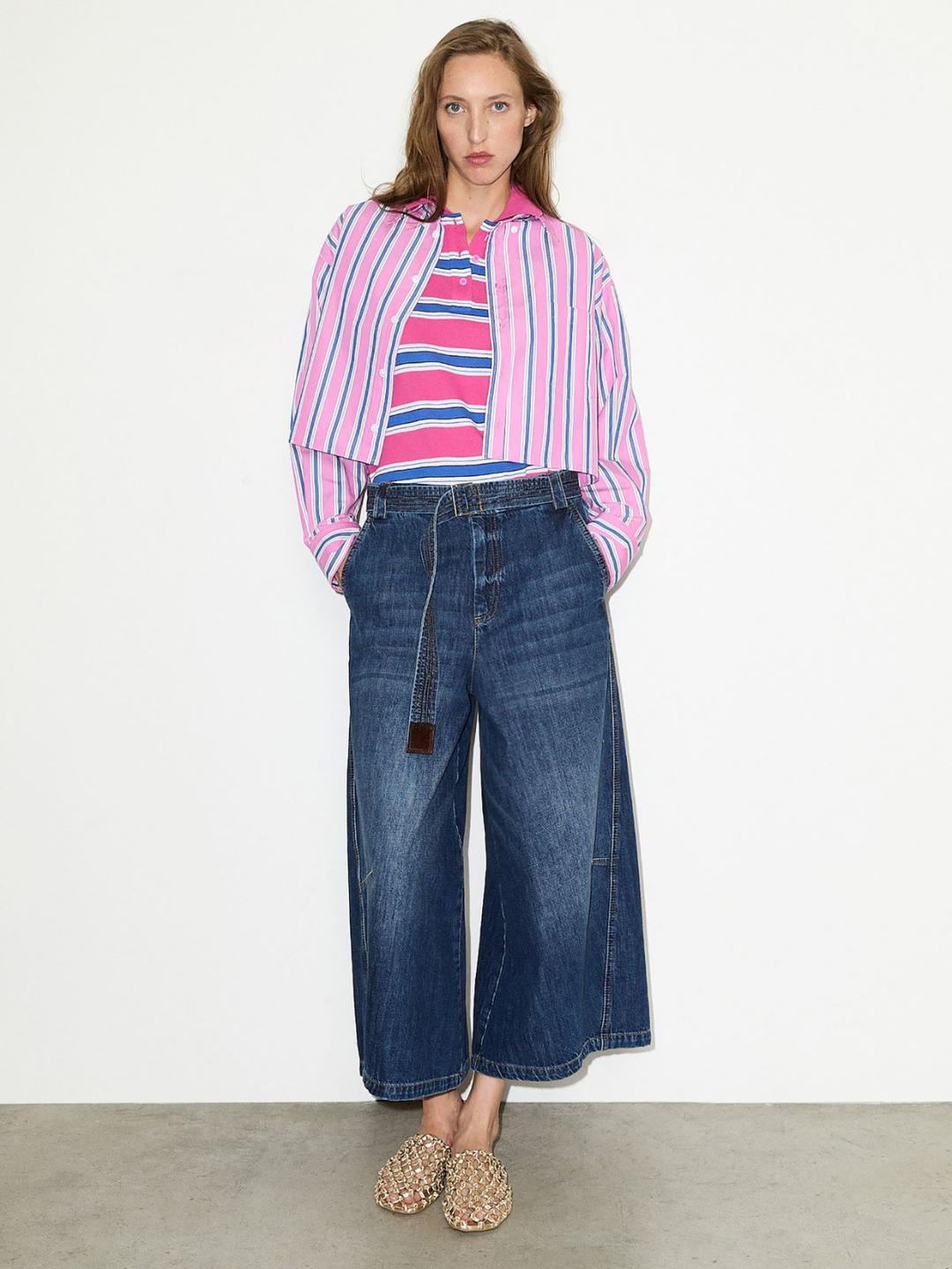Camicia cropped con stampa | Max&Co Camicia cropped con stampa - vista alternativa - 28 | Max&Co