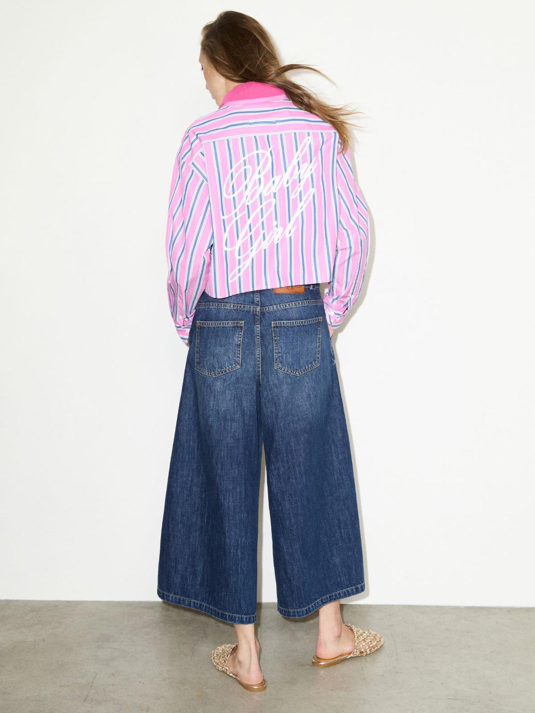 Camicia cropped con stampa | Max&Co Camicia cropped con stampa - vista alternativa - 28 | Max&Co