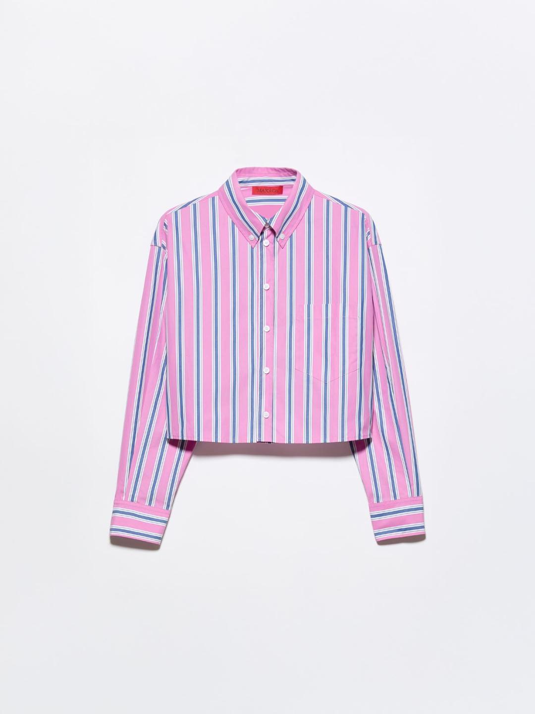 Camicia cropped con stampa | Max&Co Camicia cropped con stampa | Max&Co