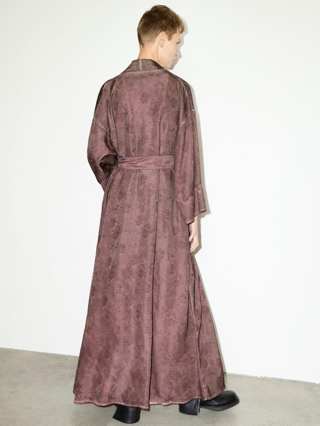 Spolverino jacquard con pizzo | Max&Co Spolverino jacquard con pizzo - vista alternativa - 7 | Max&Co