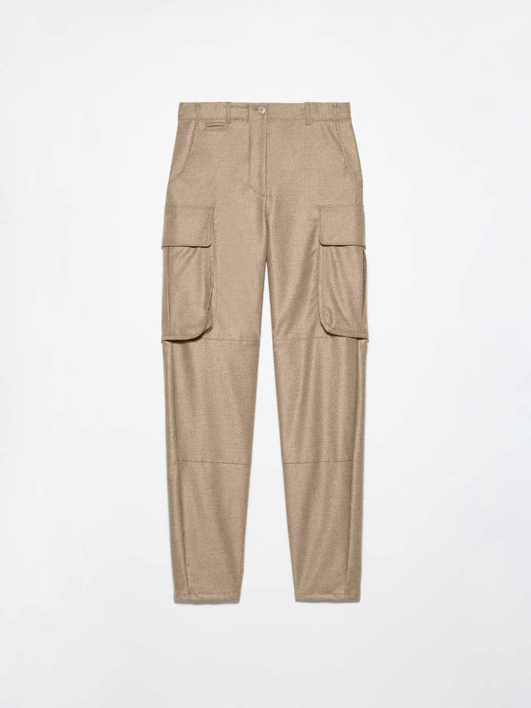 Pantaloni cargo in flanella | Max&Co Pantaloni cargo in flanella | Max&Co