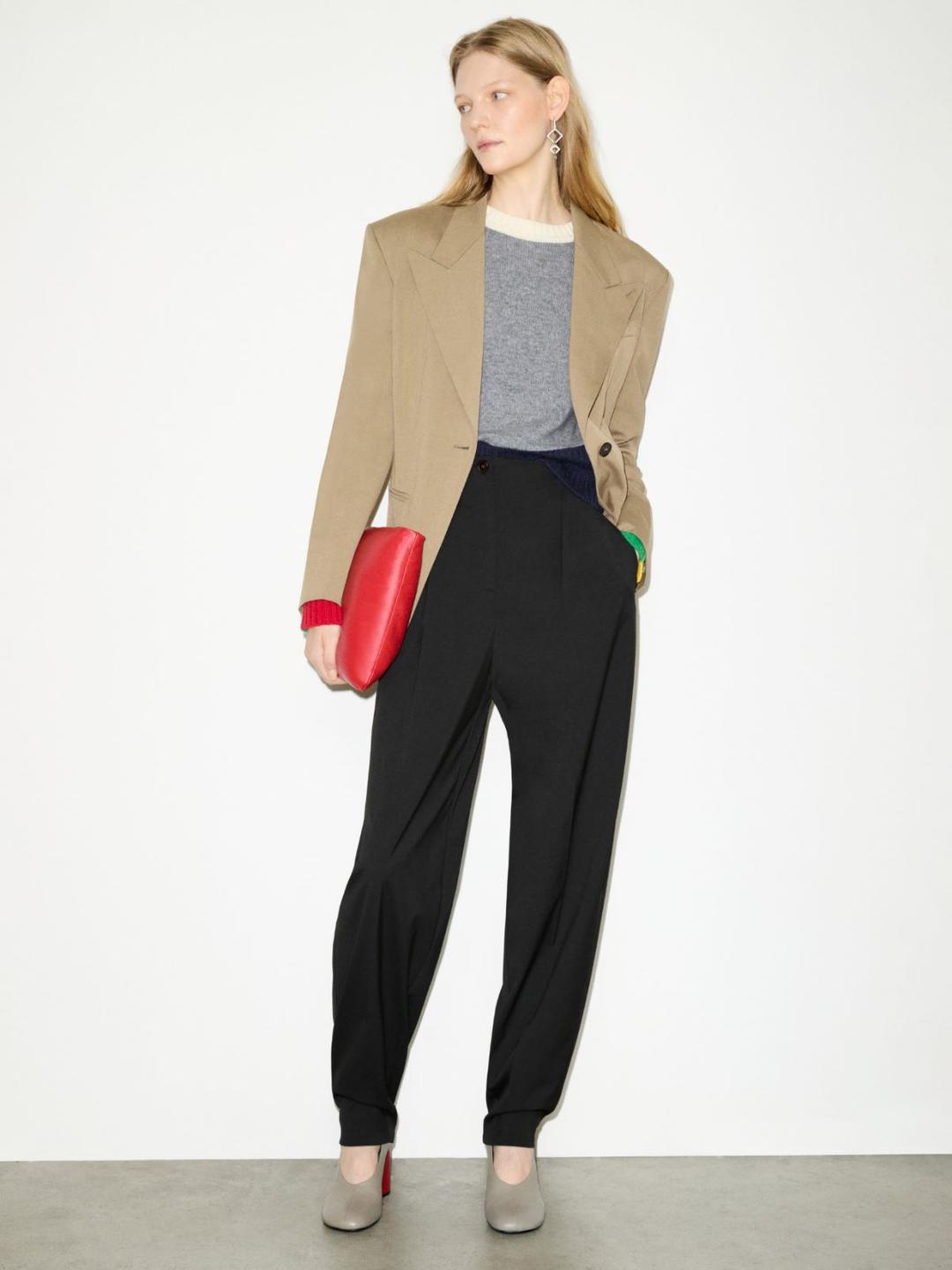 Pantaloni barrel leg sartoriali | Max&Co Pantaloni barrel leg sartoriali - vista alternativa - 17 | Max&Co