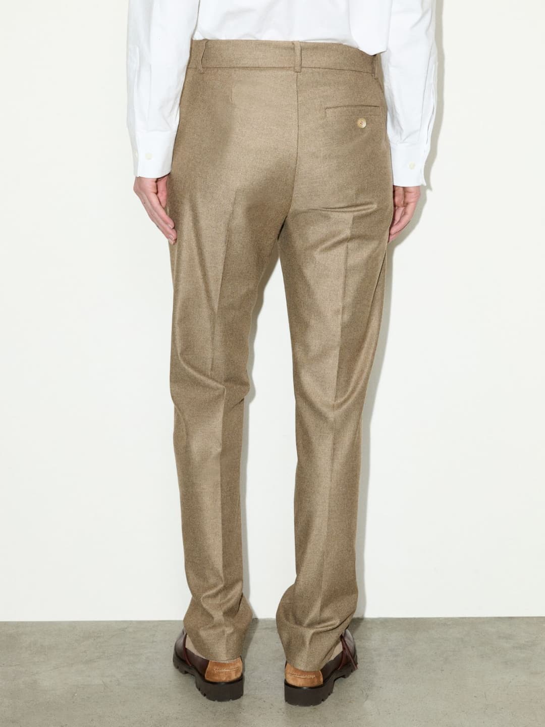 Pantaloni slim in flanella | Max&Co Pantaloni slim in flanella - vista alternativa - 5 | Max&Co