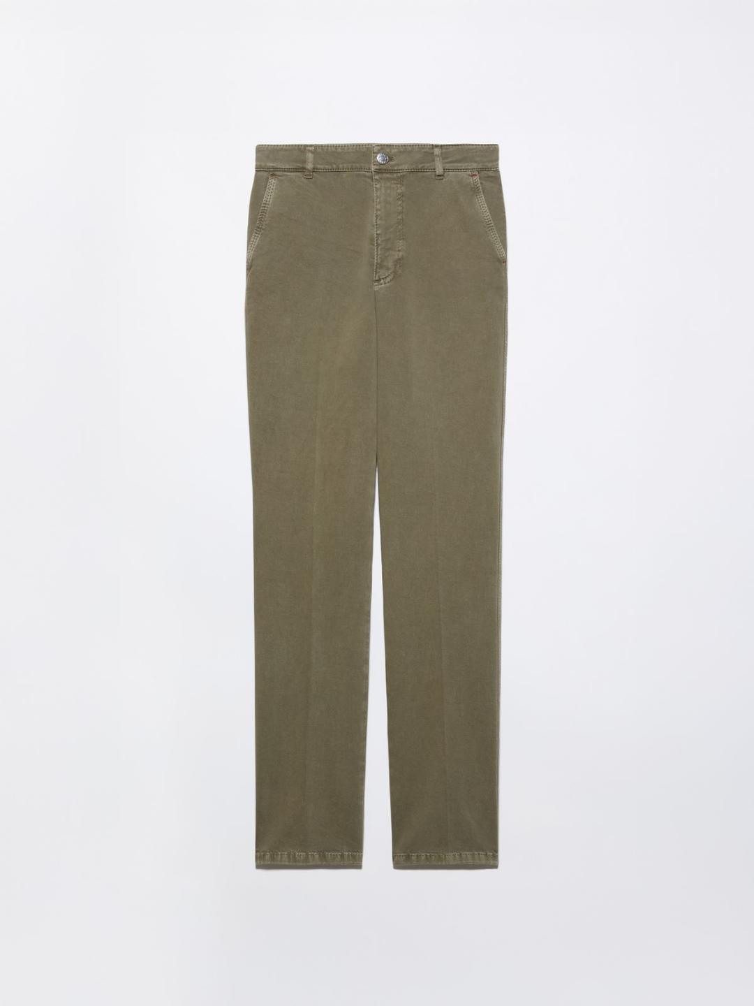 Pantaloni in gabardine di cotone | Max&Co Pantaloni in gabardine di cotone | Max&Co