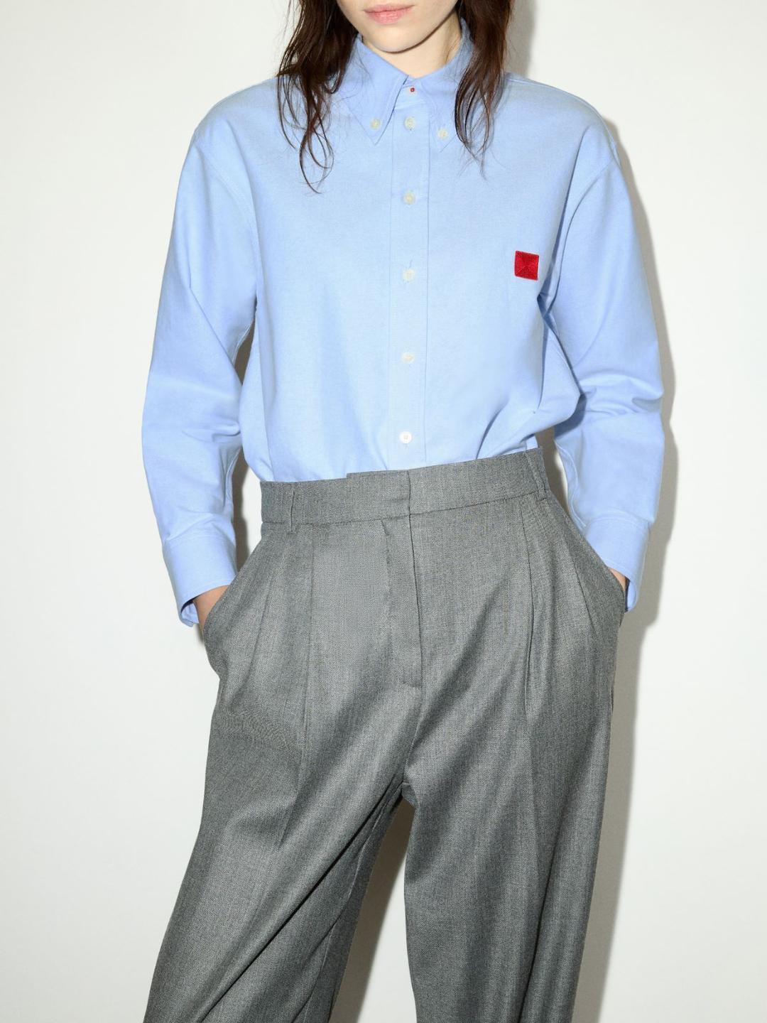 Pantaloni ampi in blend di lana | Max&Co Pantaloni ampi in blend di lana - vista alternativa - 29 | Max&Co