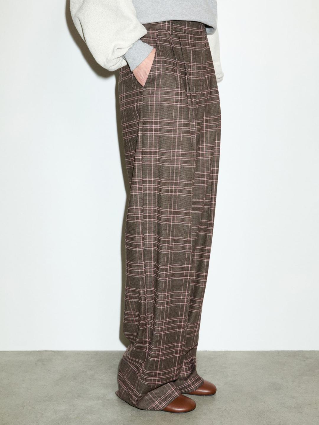 Pantaloni ampi in blend di lana | Max&Co Pantaloni ampi in blend di lana - vista alternativa - 5 | Max&Co