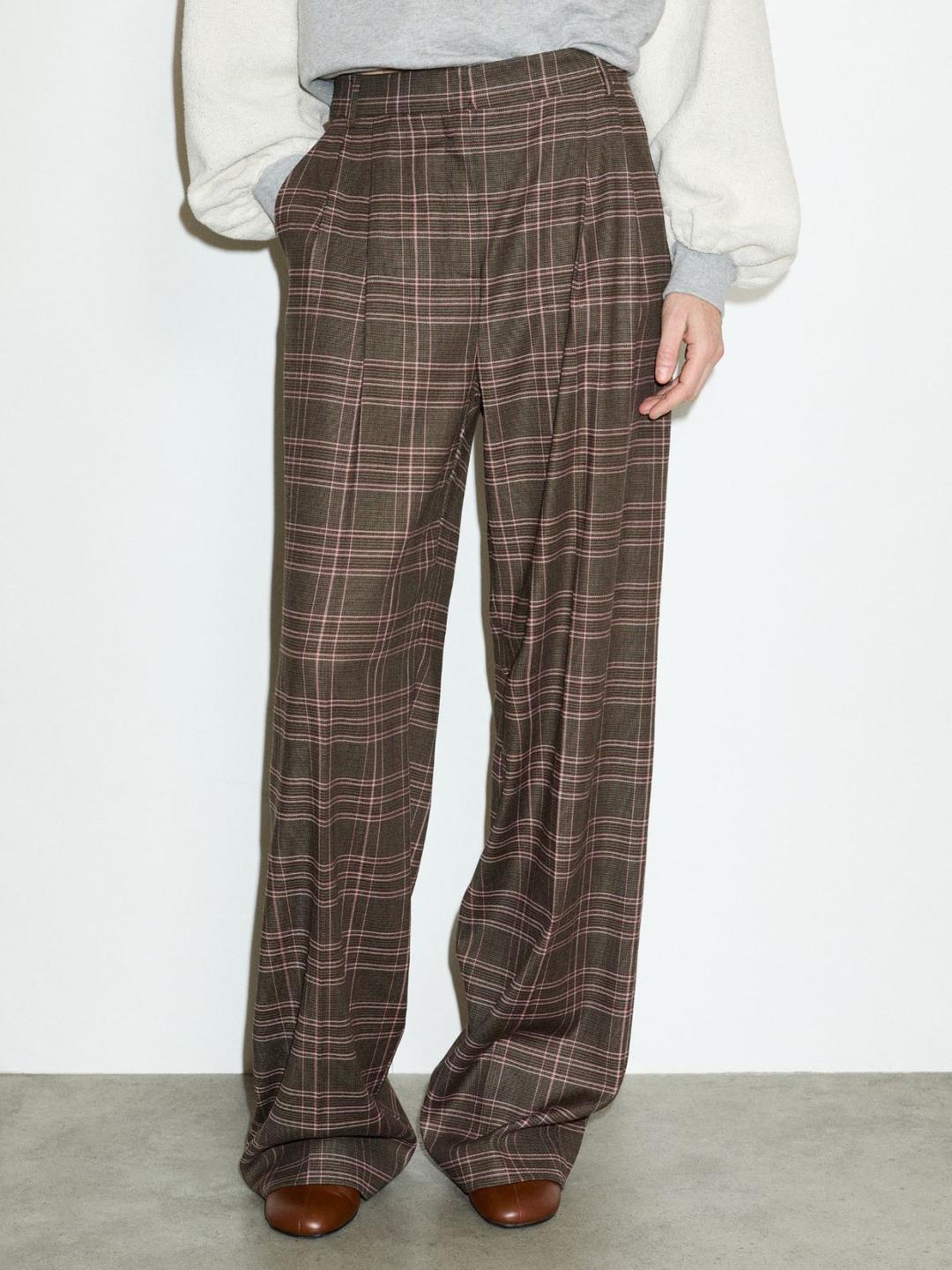 Pantaloni ampi in blend di lana | Max&Co Pantaloni ampi in blend di lana - vista alternativa - 5 | Max&Co