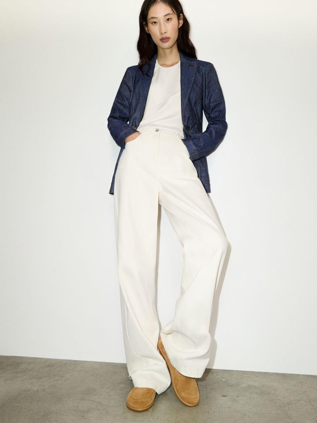 Pantaloni in drill di cotone | Max&Co Pantaloni in drill di cotone - vista alternativa - 23 | Max&Co