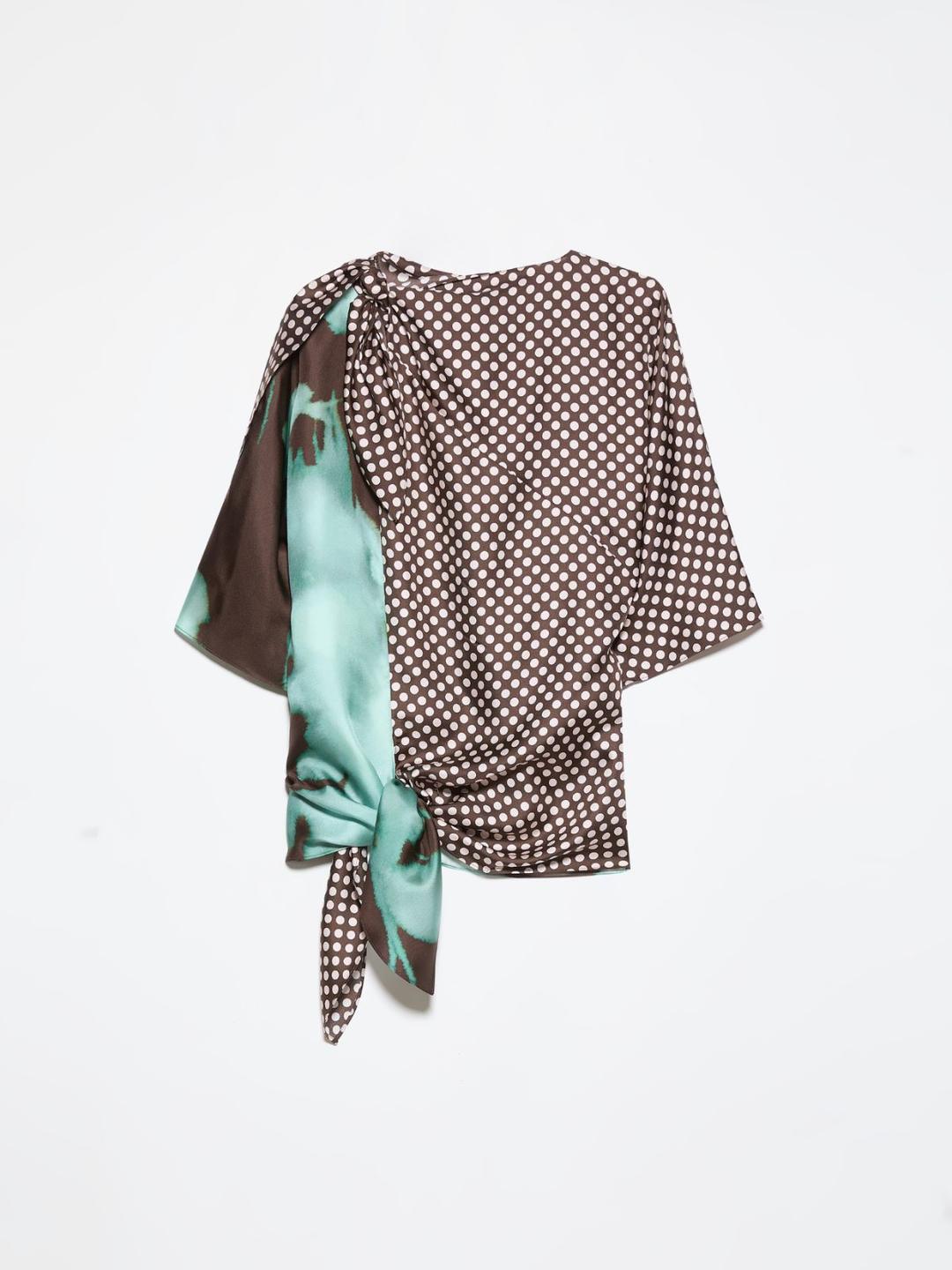 Blusa in twill di seta | Max&Co Blusa in twill di seta | Max&Co