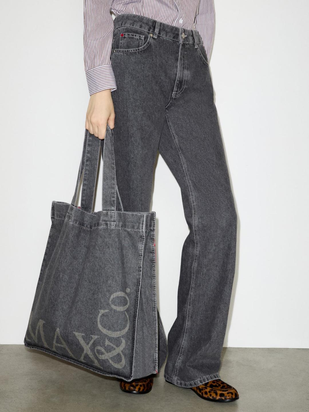 Jeans loose fit grigio | Max&Co Jeans loose fit grigio - vista alternativa - 8 | Max&Co