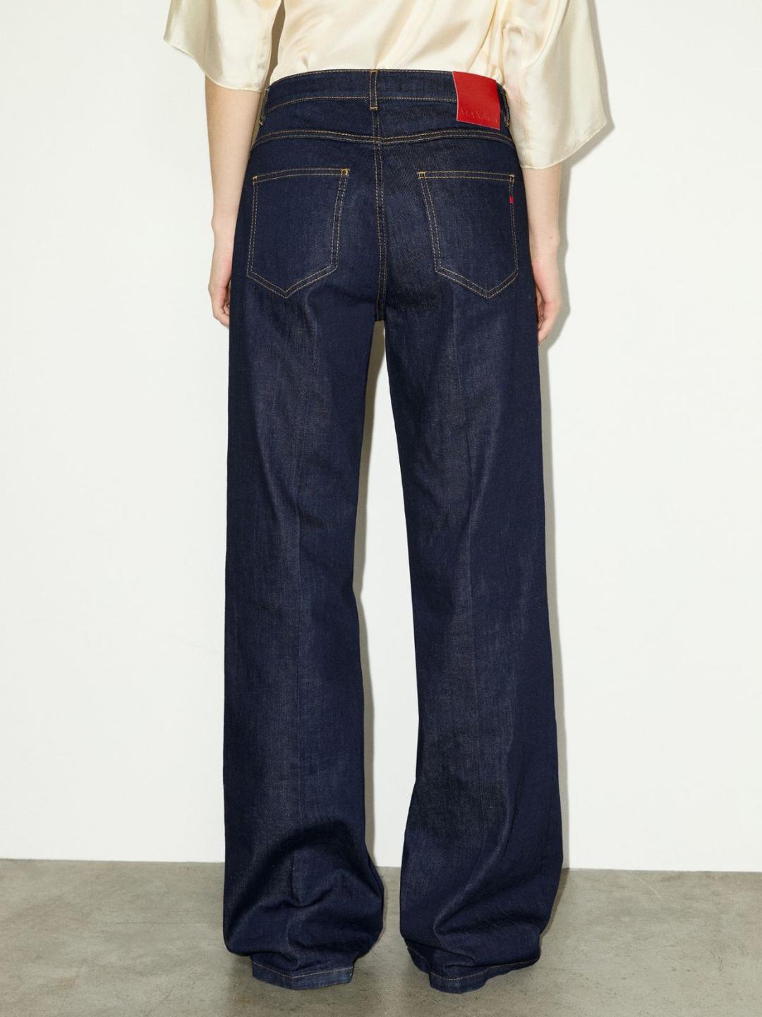 Jeans wide leg raw blue | Max&Co Jeans wide leg raw blue - vista alternativa - 9 | Max&Co