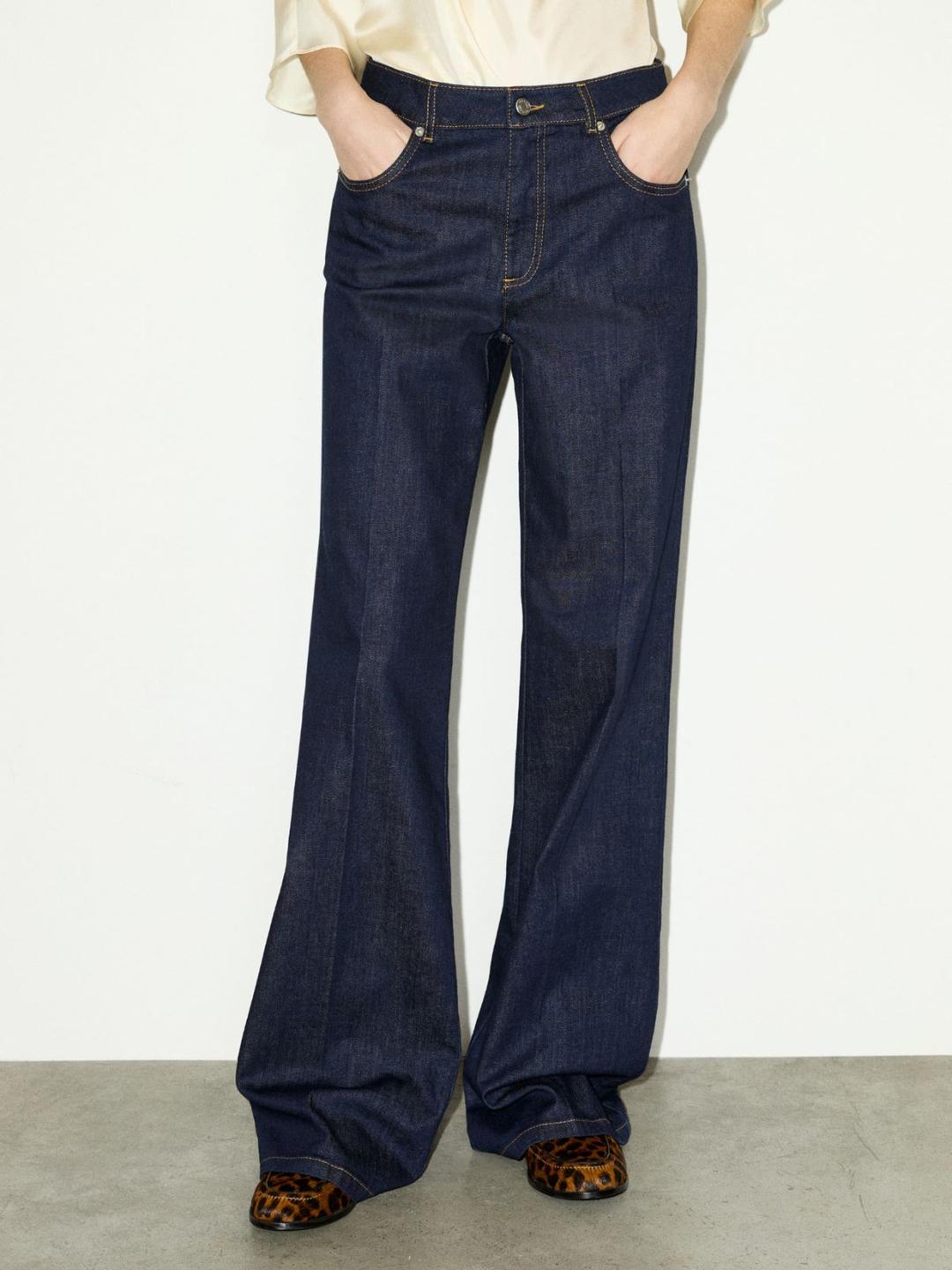 Jeans wide leg raw blue | Max&Co Jeans wide leg raw blue - vista alternativa - 9 | Max&Co